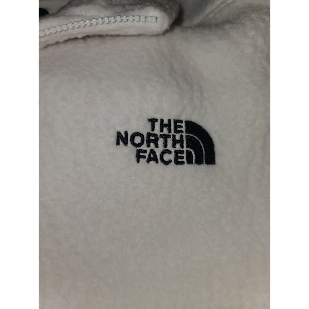 NEW The North Face TNF Cropped Fleece 1/4 Zip Jacket - XL - vintage white - XL - Picture 4 of 7